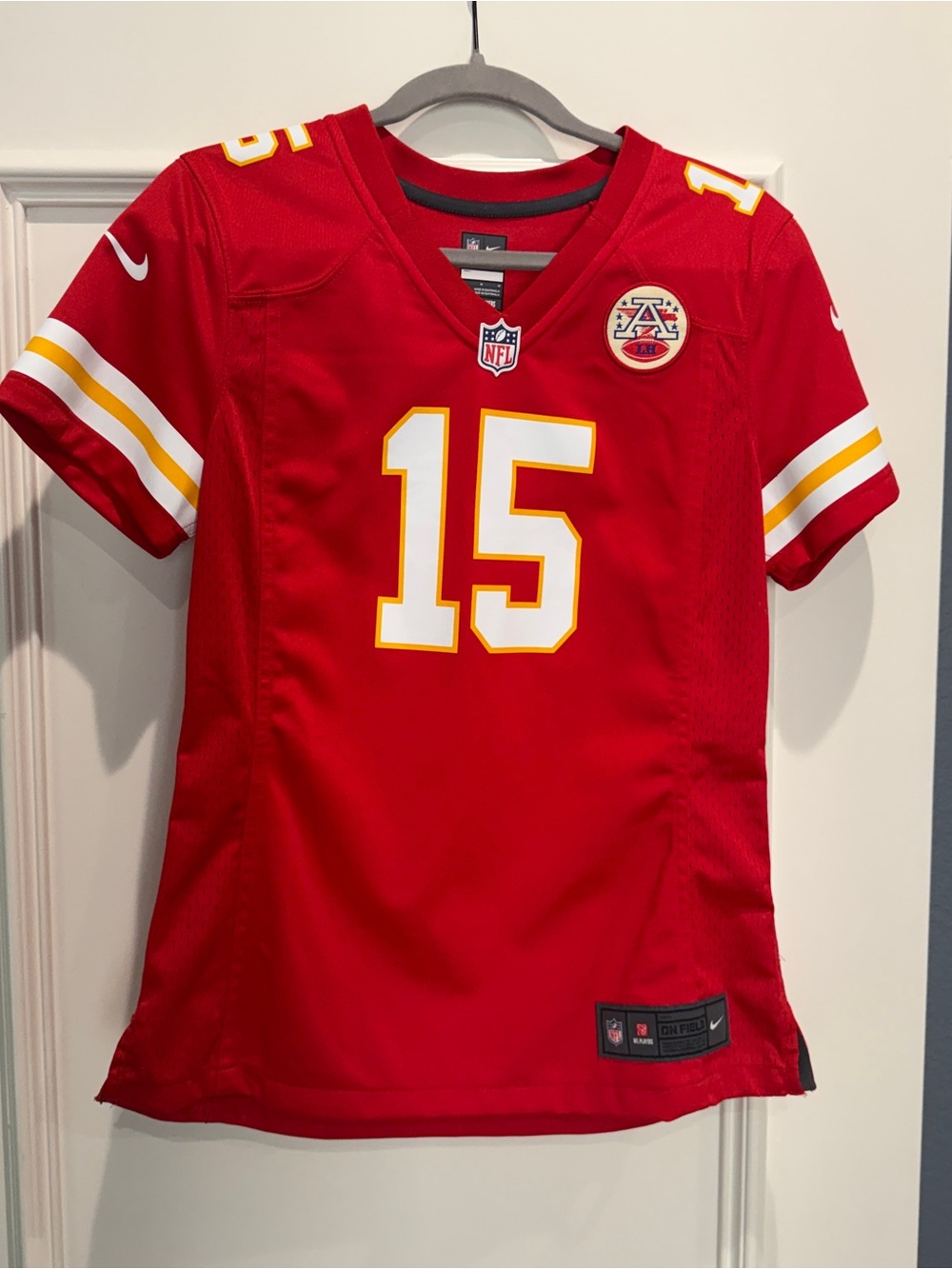 Nike Red Kansas City Chiefs #15 Women's Jersey